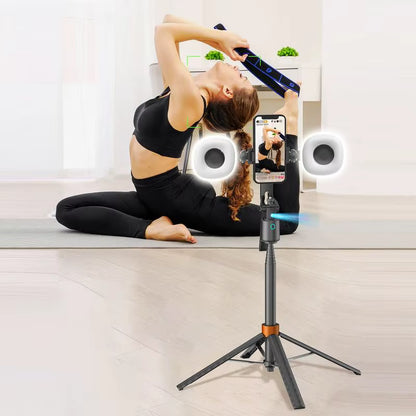 Kit Profesional de Iluminación Doble LED con Soporte para Smartphone