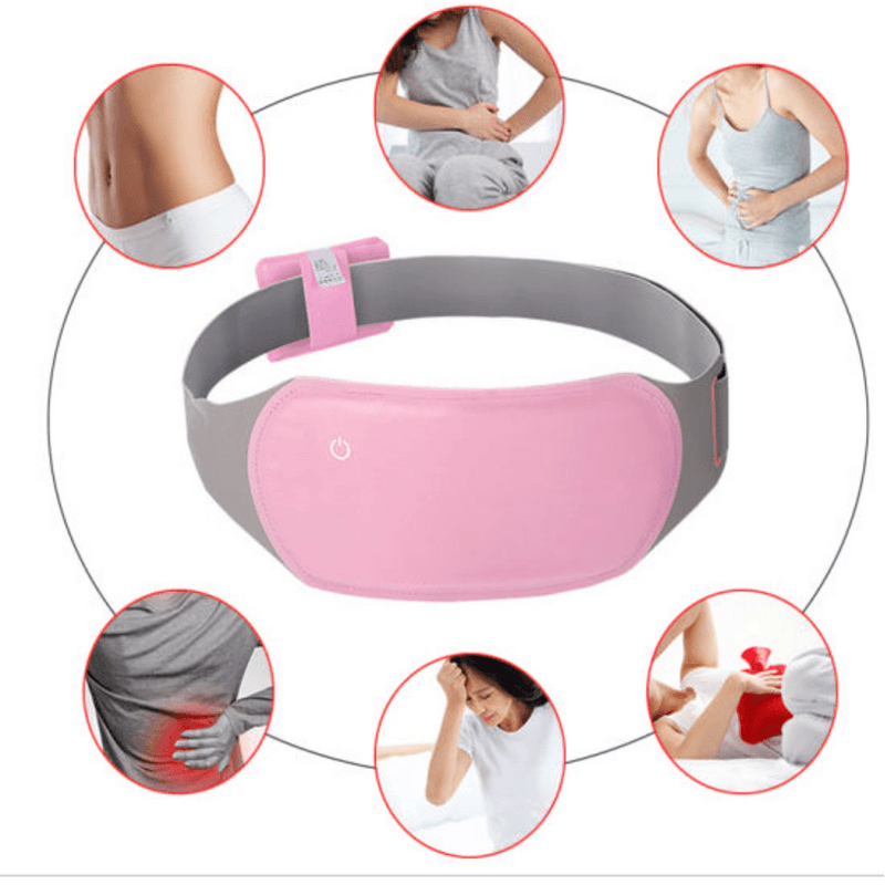 Cinturón Térmico Menstrual Recargable – Alivio Rápido para Cólicos y Dolor Abdominal